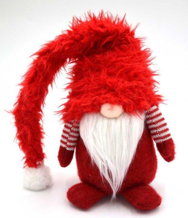 Produktbild Saska Garden Elfe mit Pelzmütze 15,5x14,4x64,5cm