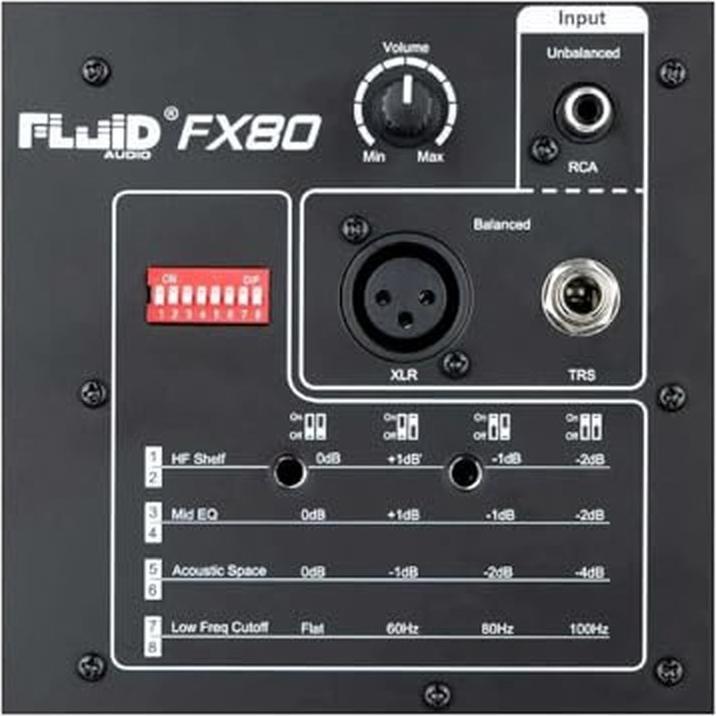 Produktbild Fluid Audio FX80 V2 - Aktywny monitor studyjny (Aktiv, 1 Stk.)