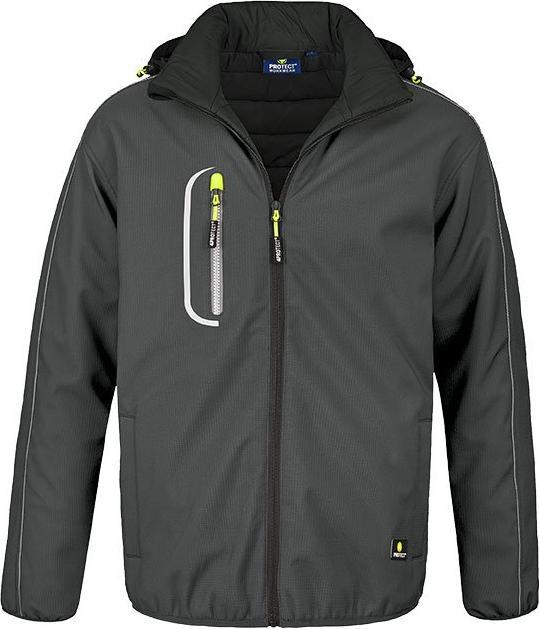 Produktbild BIG Arbeitsschutz Winter-Softshelljacke KNOXVILL grau,Gr.M (M)
