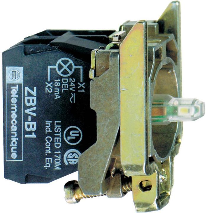Actual product image Schneider Electric Lamp holder, complete with white LED- ZB4BW0M13