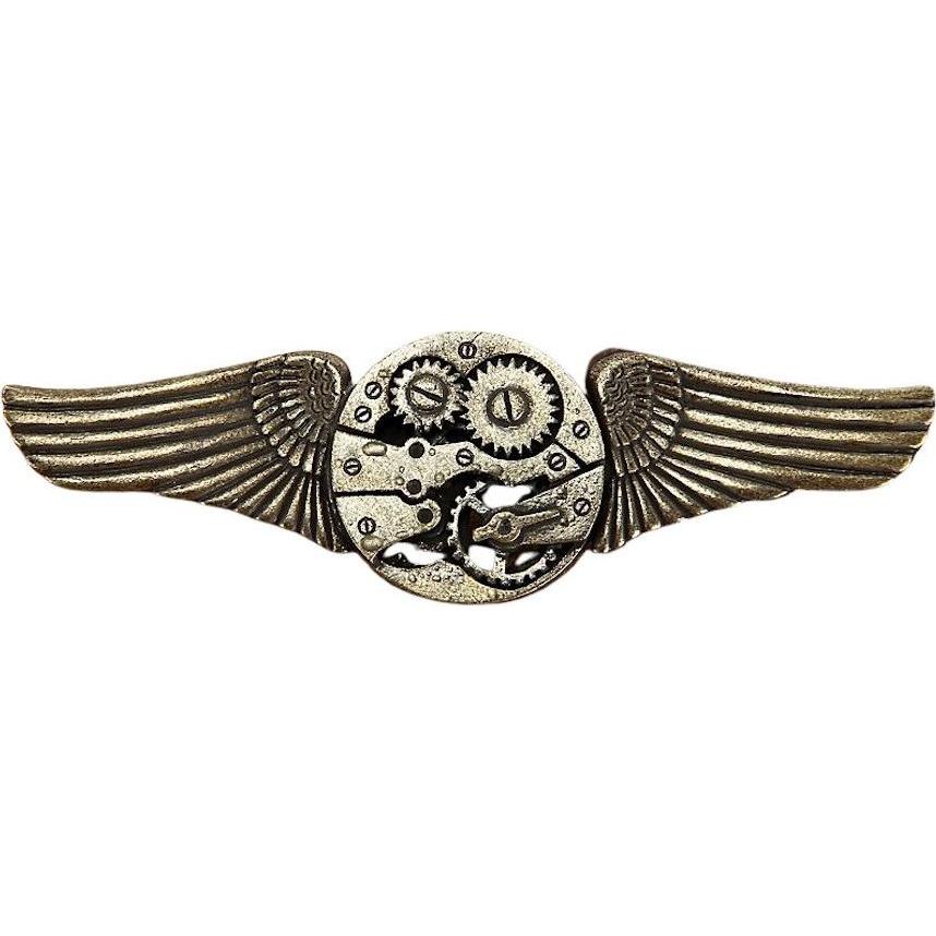 Elope Steampunk Flügelbrosche
