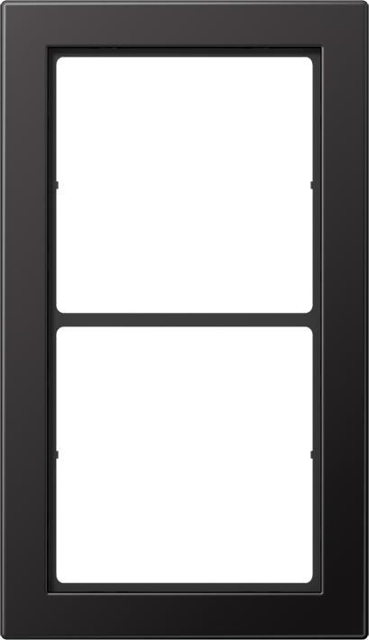 Actual product image JUNG Mounting frame 2f alu LS / FLAT DESIGN FDAL2982D