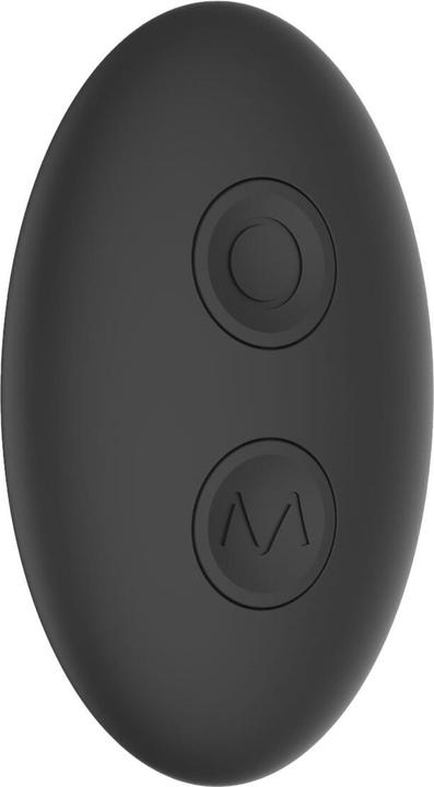 Actual product image Dreamtoys Dream Toys Ramrod Vibrating Cock And Ball Ring With Remote Black One Size (5 cm)