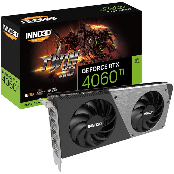 Immagine prodotto Inno3D GeForce RTX 4060Ti Twin x2 (16 GB)