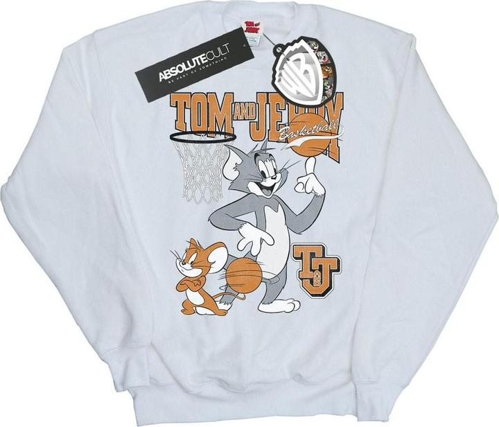 Produktbild Tom & Jerry Spinning Basketball Sweatshirt Mädchen (128)