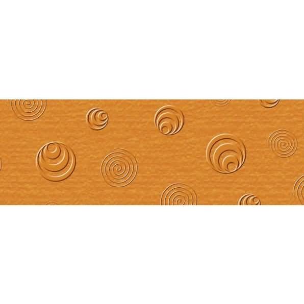 Ursus, Bastelpapier, Prägekarton Elegance 220g/qm 23x32cm VE=5 Blatt Retro orange (220 g/m², 5 x)
