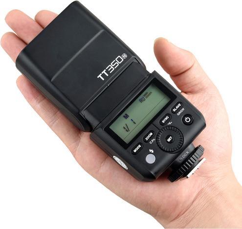 Actual product image Godox TT350N (Plug-on flash, Nikon)