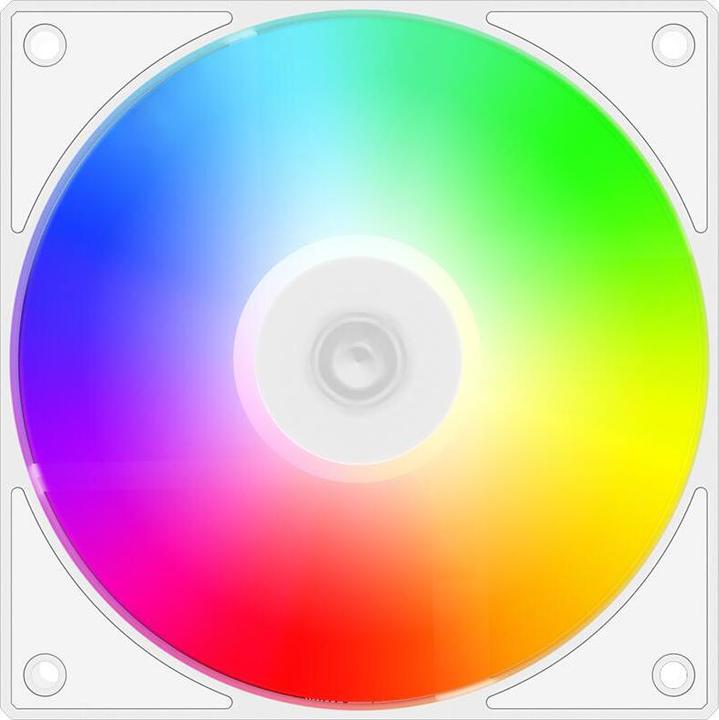 Productafbeelding ID-Cooling AS-120 Fan 120mm White aRGB Lighting (120 mm)