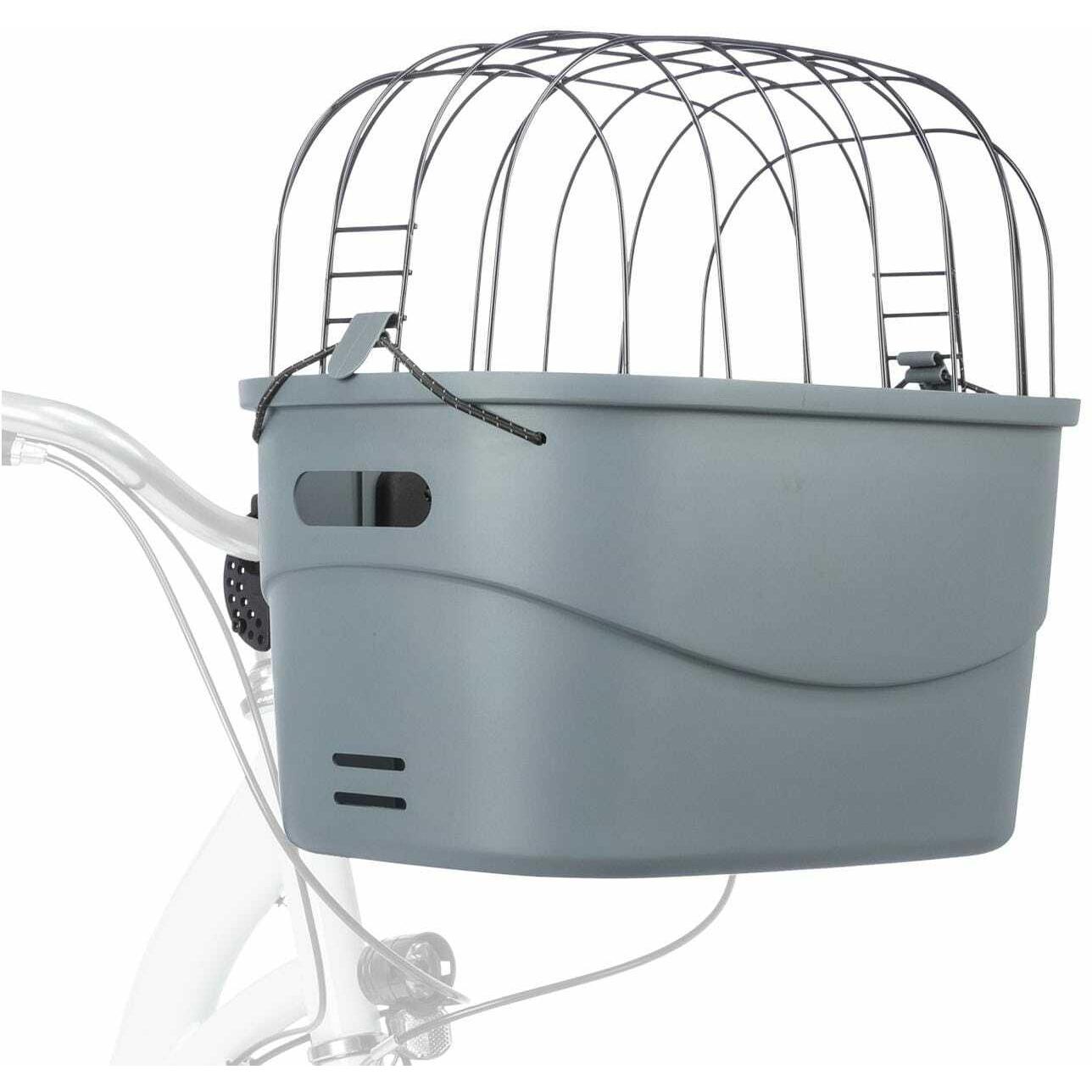 Comparer les prix de Trixie Panier À Vélo Gris 42X39X30 Cm