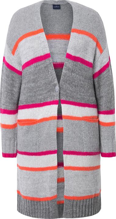 Produktbild Laurasøn Long Strickjacke, Knopfverschluss, Langarm, Taschen (M)