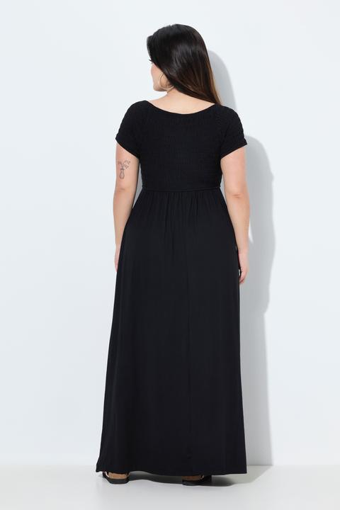 Immagine prodotto Angel of Style Maxi abito dal taglio svasato in jersey con corpino a punto smock (52)