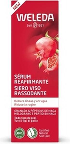 Actual product image Weleda Pomegranate Face Serum Tightening, Reduces Lines and Wrinkles, Strengthens Cell Energy, Smoot (30 ml)