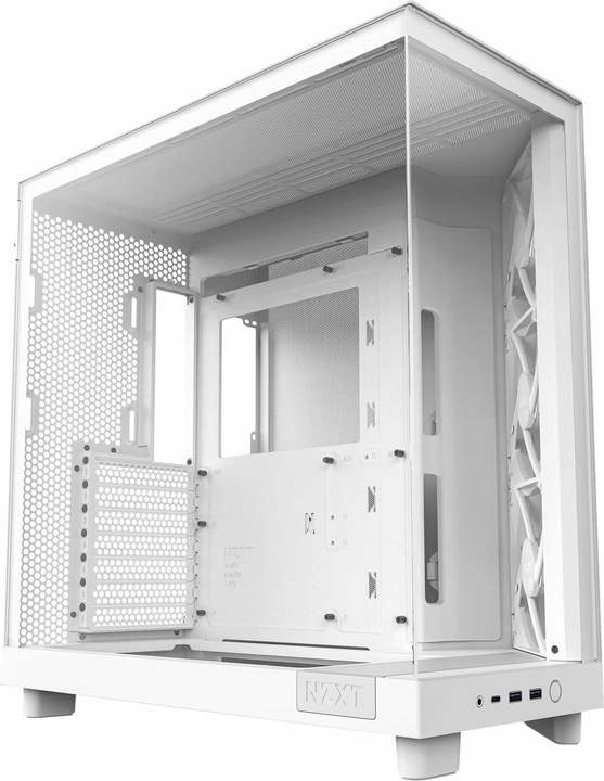 Actual product image NZXT H6 Air Flow RGB (ATX, Mini-ITX, mATX)