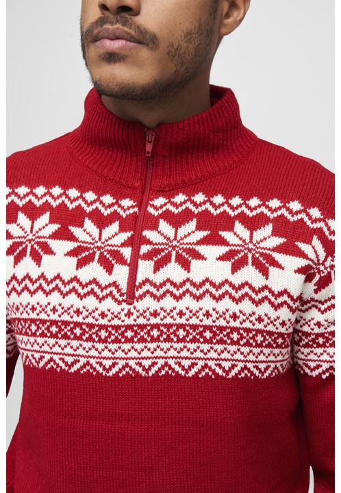 Produktbild Brandit Norwegian Wollpullover Grösse L Farbe Rot (L)