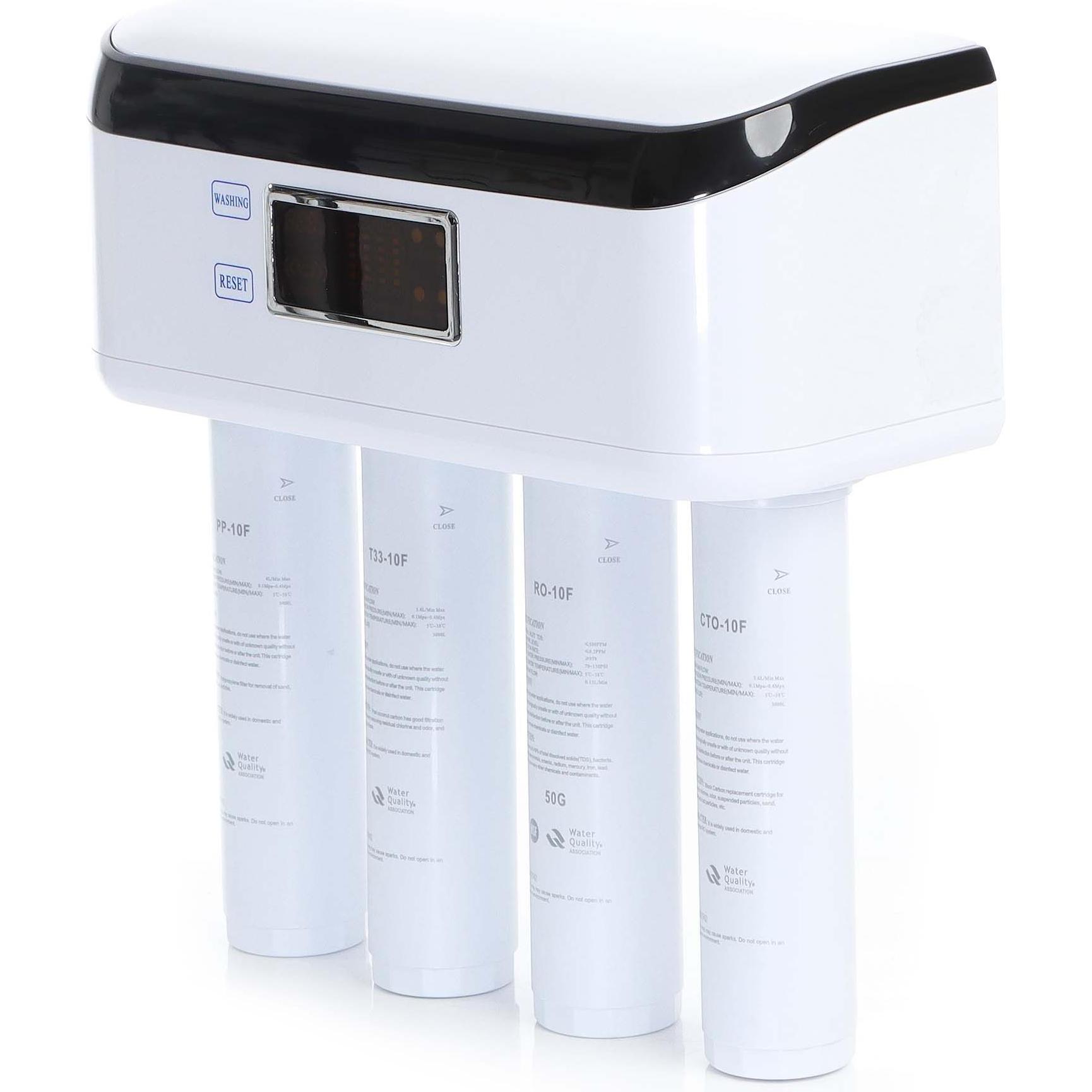 Thumbnail - Naturewater, Indoor Growing Bewässerung, NW-4-50RODT 4-Stufen Umkehrosmose 190L/Tag mit Display Wasserflter