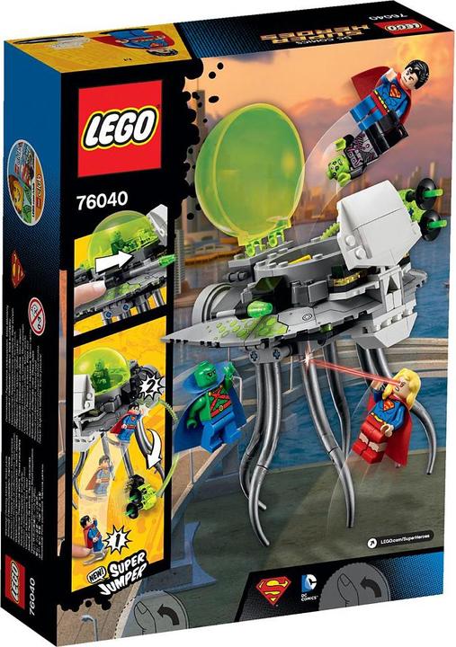 Actual product image LEGO DC Universe Super Heroes Brainiac Attack (76040, LEGO DC)