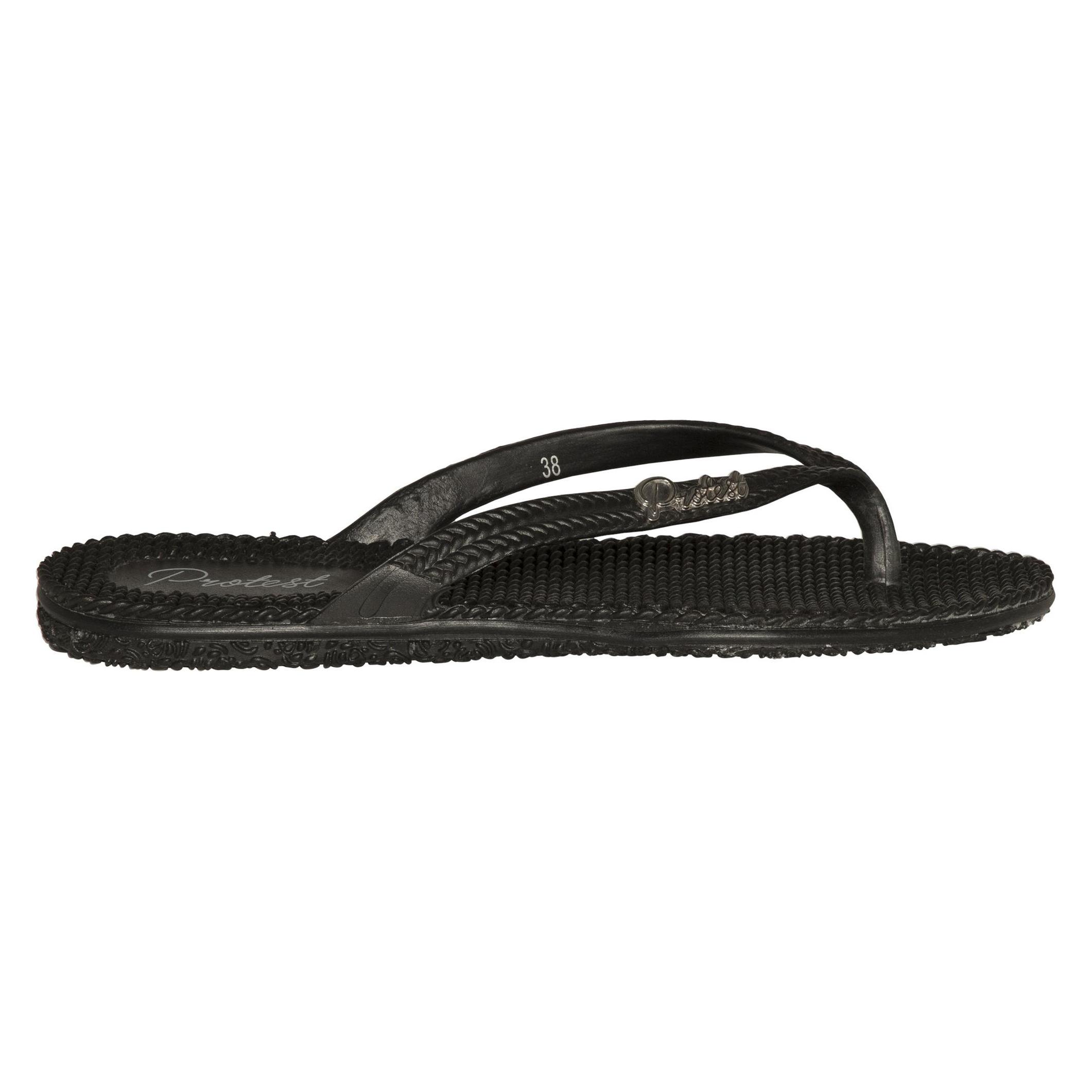 Protest, Damen, Flip-Flops, Stamp Damen Flip Flop True Black 39, Schwarz, (39)