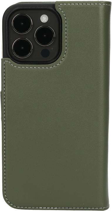 Actual product image Mobiparts Leather 2 in 1 Wallet Case Apple iPhone 15 Pro Max Green (Apple iPhone 15 Pro Max)