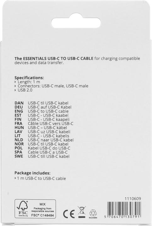 Produktbild Essentials 1110609 (USB 2.0, 60 W)