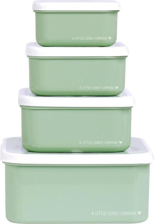 Actual product image A Little Lovely Company Lunch & snack box set