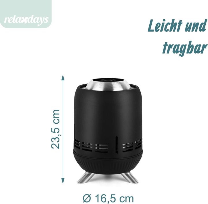 Produktbild Relaxdays Rauchfreier Tischkamin