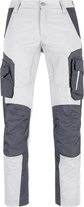 Actual product image FHB Work trousers FLORIAN size 48 white/anthracite (48)