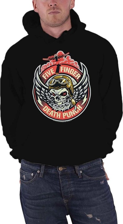 Image du produit Five Finger Death Punch - Sweat à capuche BOMBER - Adulte (S)