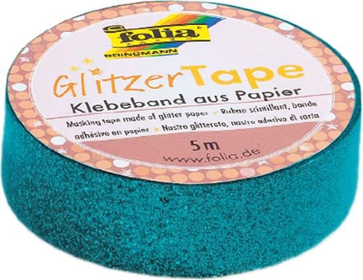 Image du produit Magni Ruban scintillant, turquoise 15mmx5m