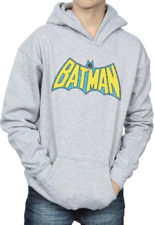 Produktbild Batman Crackle Logo Kapuzenpullover Jungen (116)