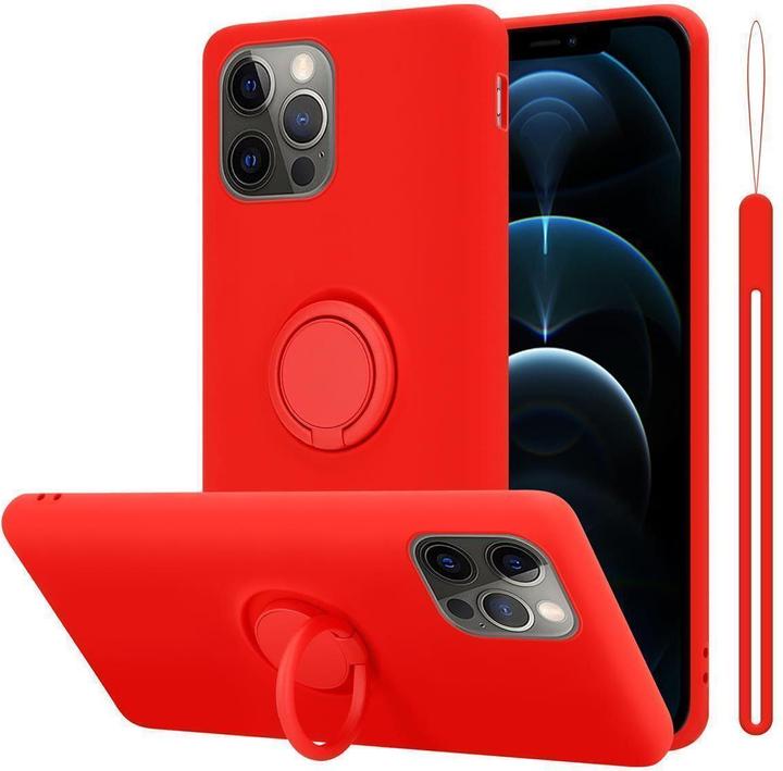 Image du produit Cadorabo TPU Liquid Ring Silicone Case Cover (Apple iPhone 13 Pro Max)