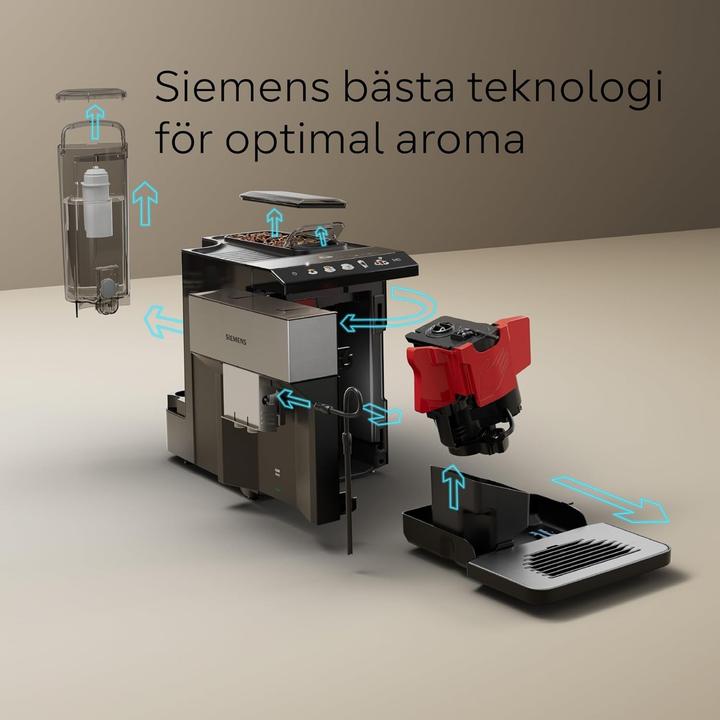 Productafbeelding Siemens EQ500 TP516RX3 - Volautomatische espressomachine - Classic Connect - RVS (TP516RX3)