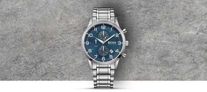 Immagine prodotto BOSS Aeroliner Chrono (Cronografo, Orologio da polso analogico, 44 mm)