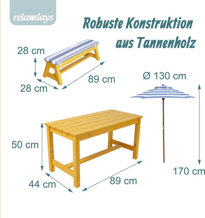 Produktbild Relaxdays Kindersitzgruppe