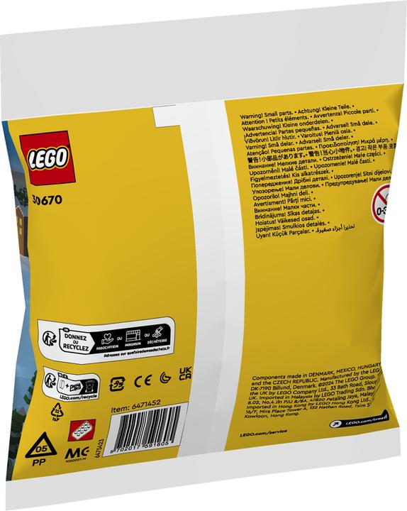 Actual product image LEGO Santa's sleigh ride (30670)