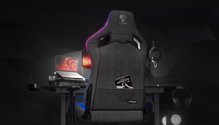 Produktbild Genesis Computerstühle / Schreibtische Gaming Chair | Trit 660 RBG | Grau