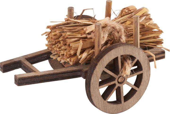 Actual product image VBS Mini Straw Barrow, approx. 7.5x4.5cm