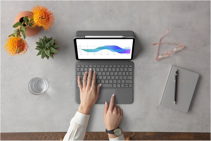 Image du produit Logitech Folio Touch (CH, iPad Pro 11 2018 (1. Gen), iPad Pro 11 2021 (3ème génération), iPad Pro 11 2020 (2. Gen), iPad Pro 11 2022 (4e génération))
