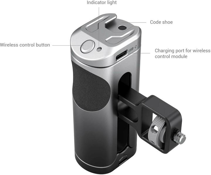 Produktbild SmallRig Halterung mit drahtloser Steuerung für Mobiltelefone (Fernbedienung)