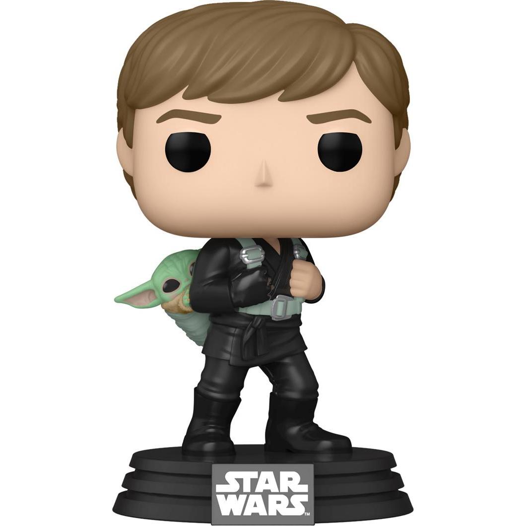Funko POP! Star Wars Book Boba Fett : Luke w/Grogu (583)