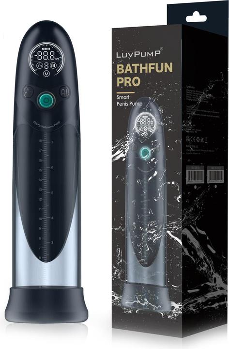 Image du produit LuvPump Bathfun Pro Smart Penis Pump