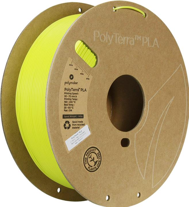 Produktbild Polymaker PolyTerra PLA (PLA, 1.75 mm, 1000 g, Grün)