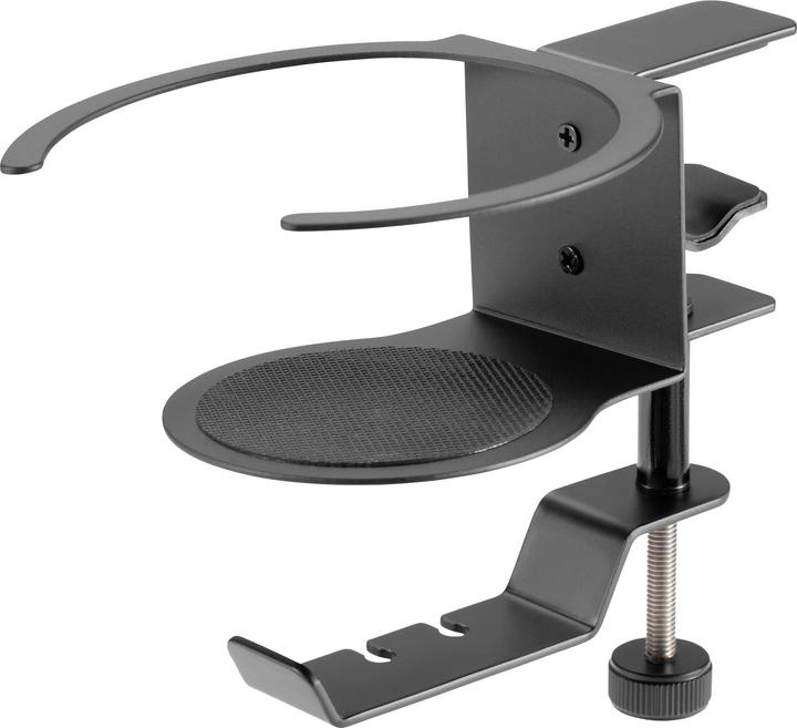 SpeaKa Professional Universal headphone holder and cup holder