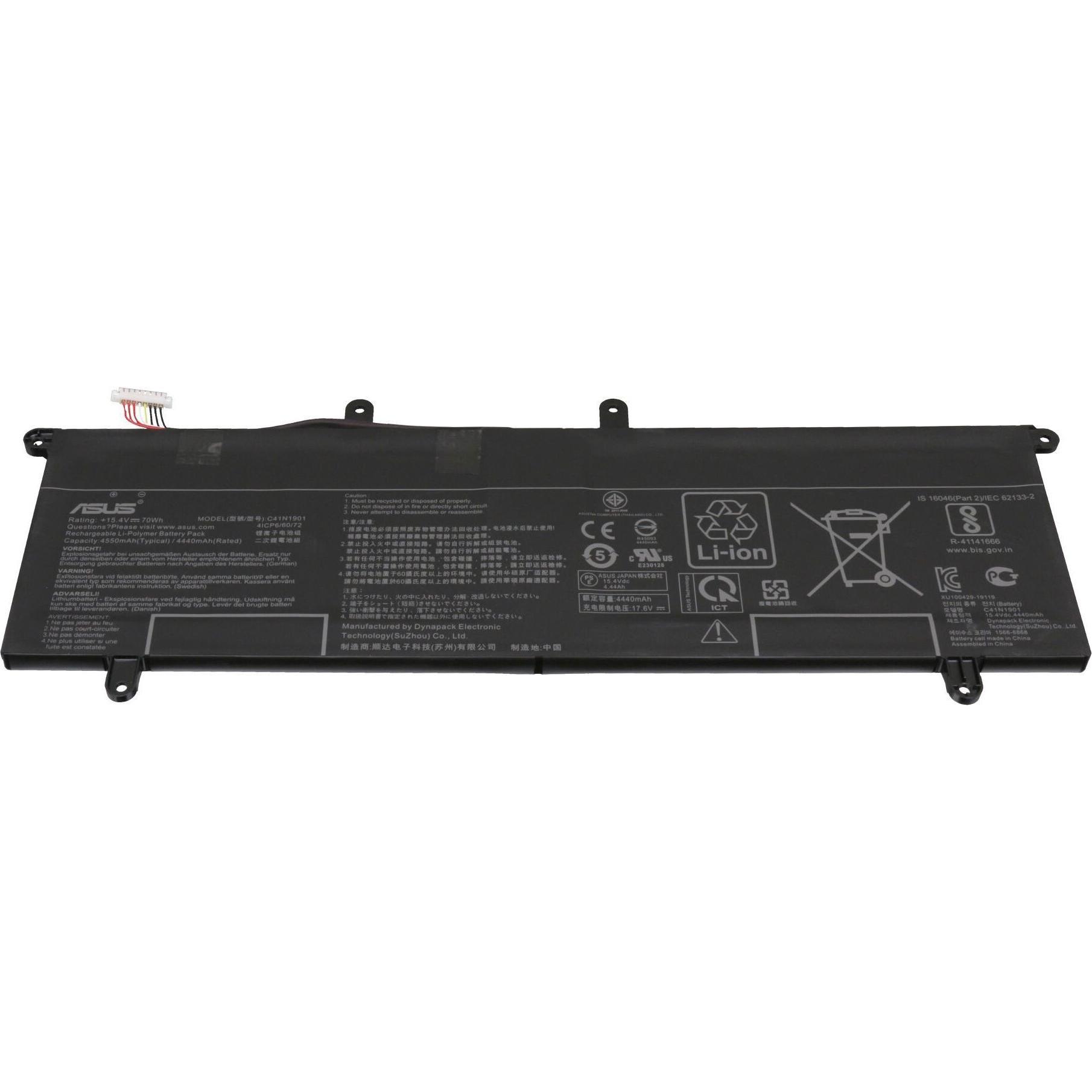 ASUS 0B200-03520100 (4 Zellen, 4550 mAh), Notebook Akku