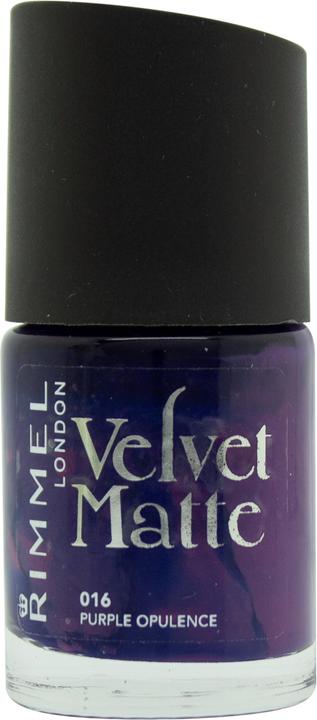 Rimmel London Rimmel Velvet Matte Nagellack Lila Opulenz (12 ml)