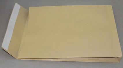 Mailmedia FOLDED VST,B4,BROWN,O.F.,140G (B4, 100 x)