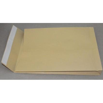 Mailmedia, Briefumschlag, FALTENVST,B4,BRAUN,O.F.,140G (B4, 100 x)