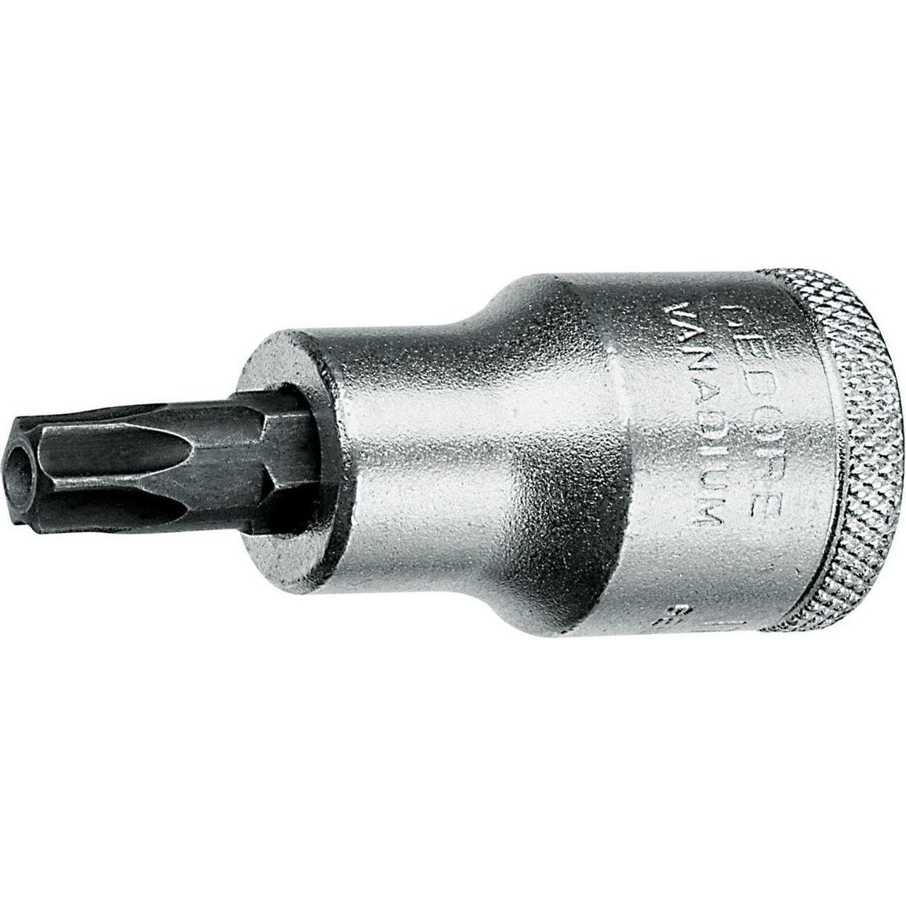 Gedore, Steckschlüssel + Stecknuss, ITX 19 B T30 Schraubendrehereinsatz 1/2" TX Stift T30