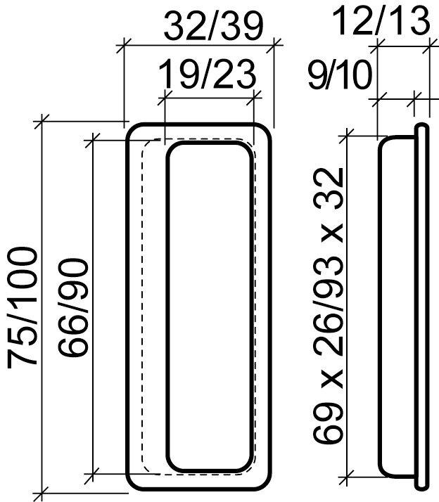 Produktbild Werkstarck Muschelgriffe