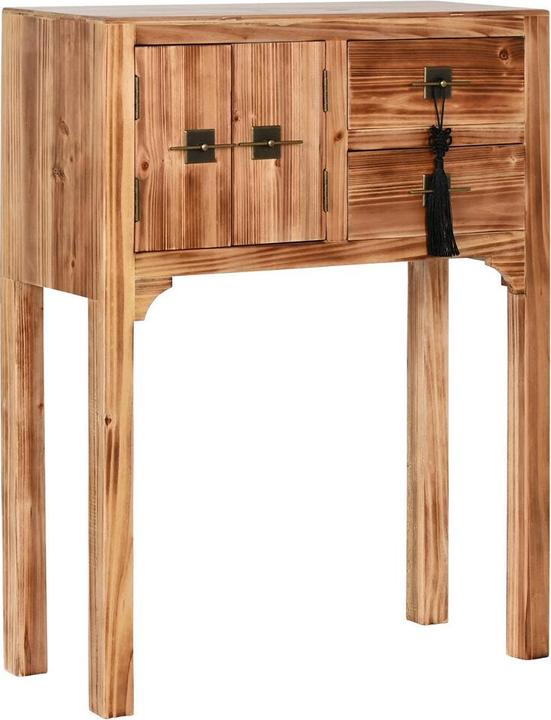 Produktbild Esprit Console Home Black Fir MDF Wood 64 x 26 x 83 cm