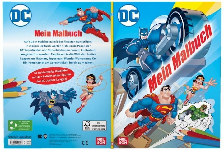 Image du produit Les super-héros DC : Mon livre de coloriage